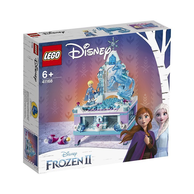 LEGO乐高6岁以上300颗冰雪奇缘2创意珠宝盒41168玩具