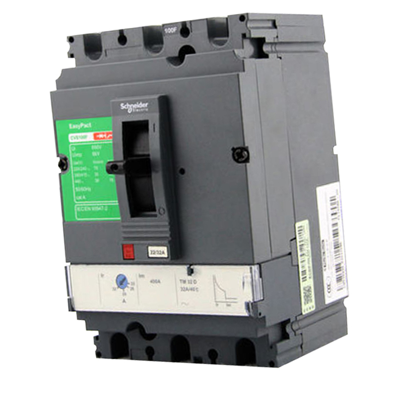 施耐德 塑壳断路器 手动 固定式 CVS100F 100A 3P