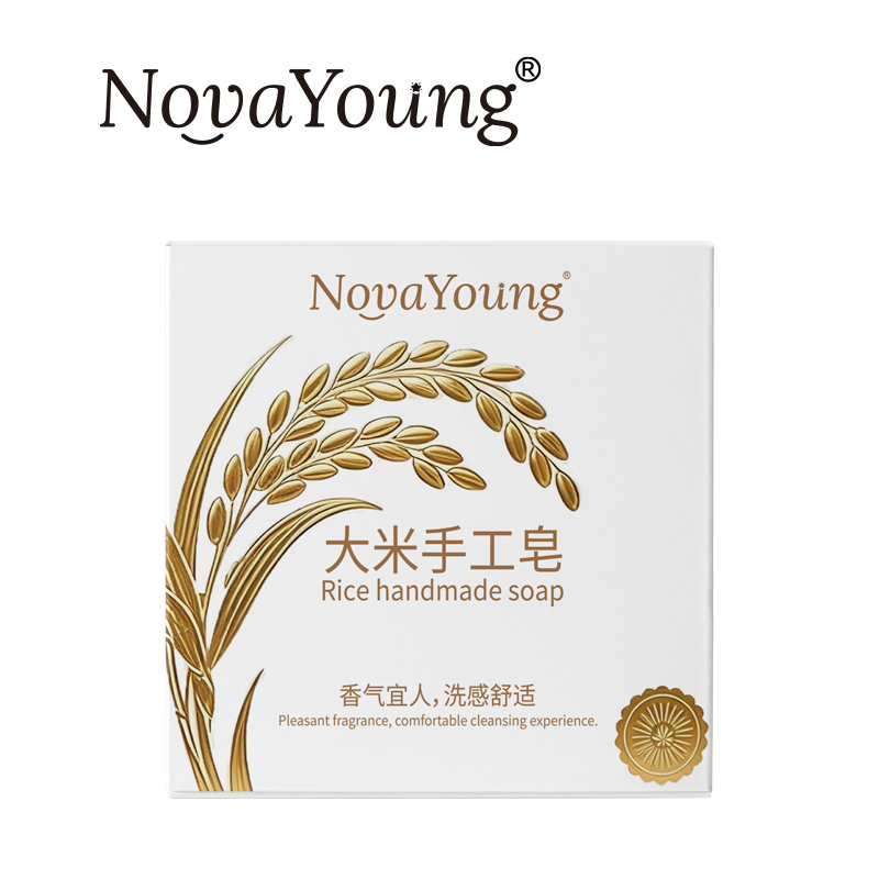 novayoung N1018大米手工皂95g 手工皂(计价单位:块)白色高清大图