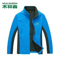木林森(MULINSEN)新款抓绒面料保暖柔软舒适男女款立领抓绒衣