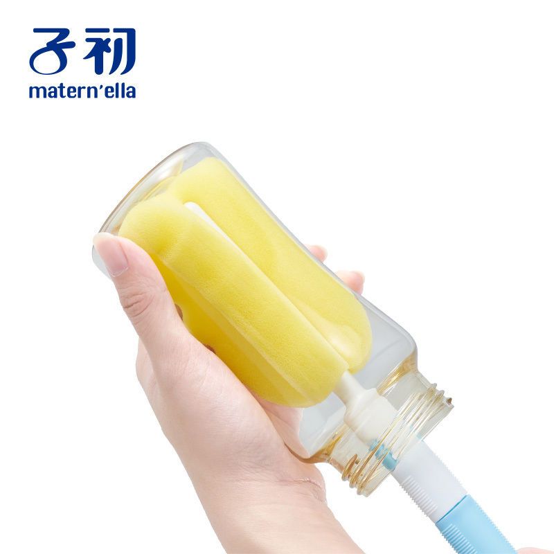 子初多功能奶瓶清洁剂套装宝宝奶瓶清洁刷儿童奶瓶奶嘴刷吸管刷 奶瓶清洁刷6件套