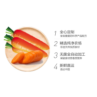 嘉宝Gerber婴幼儿辅食 胡萝卜泥 蔬菜泥 一段辅食初期 56g*2盒/组 113g罐装 6个月以上