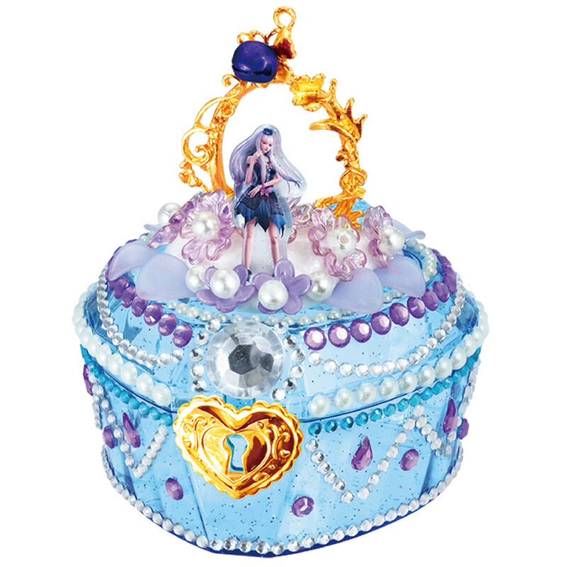 启贝工坊叶罗丽儿童手工diy制作玩具创意粘贴首饰盒宝石盒玩具叶罗丽