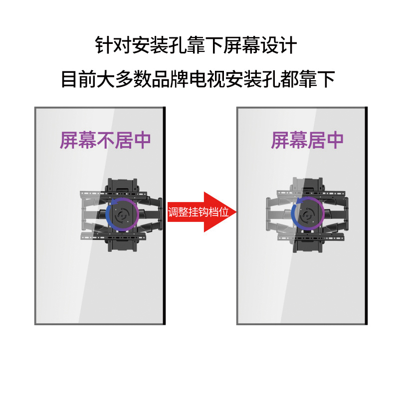 瀚柳 HL-ZJ-2006 电视机支架(计价单位:个)高清大图