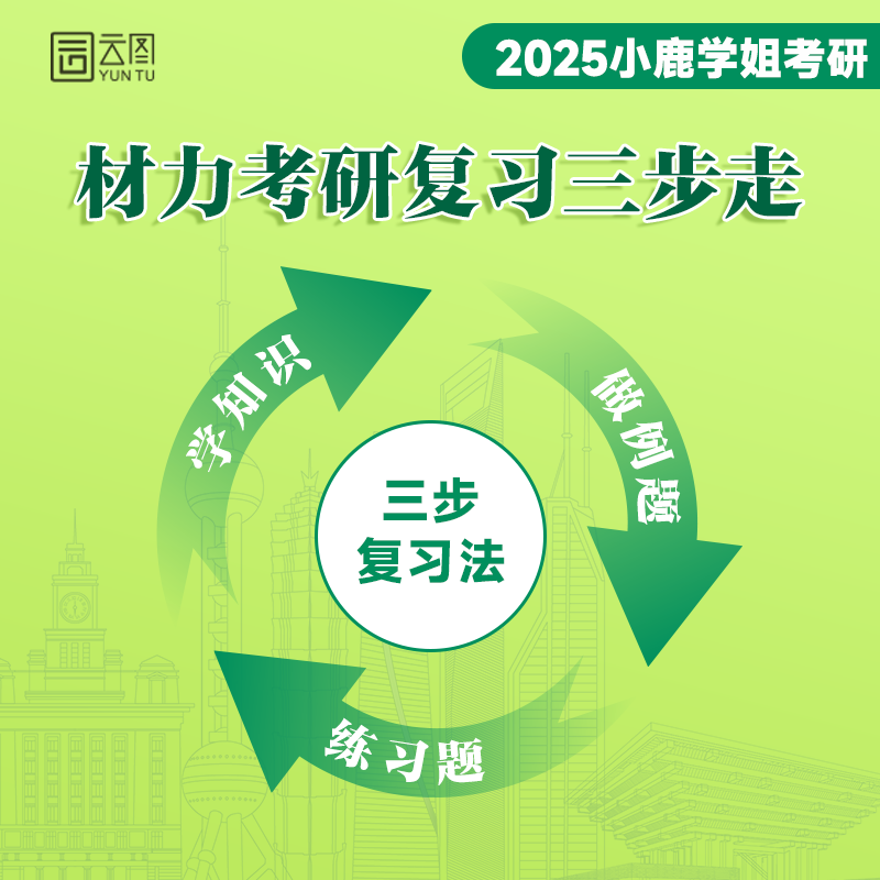 2025小鹿材料力学题库宝典+思维导图[通关两件套] [正版] 云图2025小鹿学姐材料力学考研150分通关题库宝典高清大图