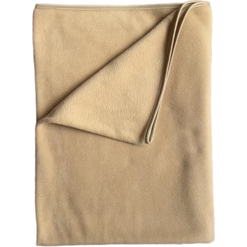 紫燕沙 防寒毯 1000*1500mm 卡其色 条