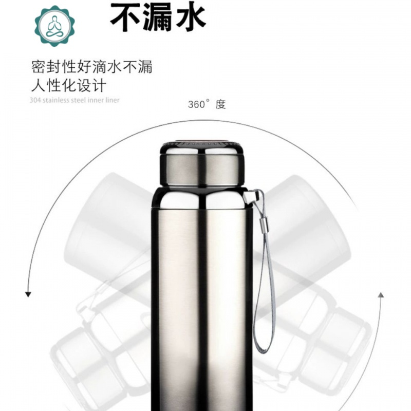 保温杯男女大容量316内胆便携简约韩版可爱成人ins风保温水杯封后渐变