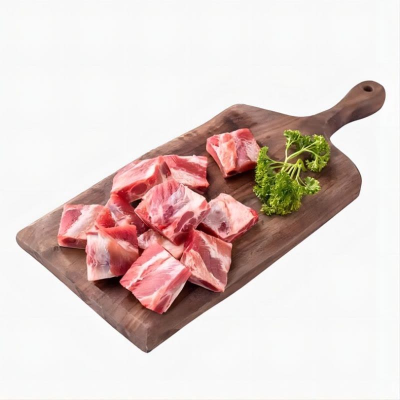 巴林牧场草原羔羊肉块 500g*2袋 精选草原羔羊肉 肉质细腻 肥瘦相间 冷却排酸 速冻锁鲜图片