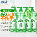 蓝月亮 茶清洗洁精1kg/瓶*4 洗涤灵 果蔬餐具清洗剂 食品可用 高效去油