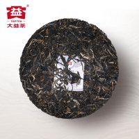 大益普洱茶 陈韵青饼1501批次生茶357g