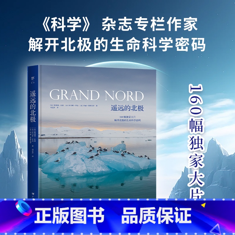 [正版]豪华精装大开本遥远的北极 揭开极限生态圈科学秘密动物趣闻玛丽莱斯克罗奥利弗拉雷托马斯罗杰科普读物摄影地理鸟鱼南高清大图