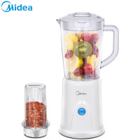 美的(Midea)榨汁机WBL25B26一机双杯多功能按键式小型家用智能搅拌机料理机榨汁机婴儿辅食机大容量打汁机榨汁杯