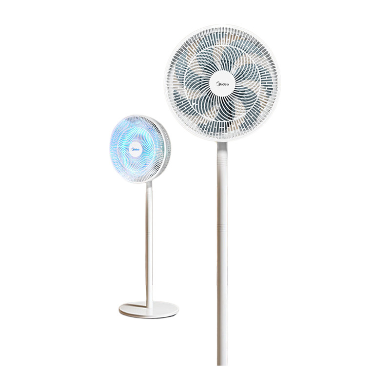 美的(Midea)电风扇落地扇【七叶大风量】循环自然风轻音节能智能 宿舍循环风扇 SAE35CA