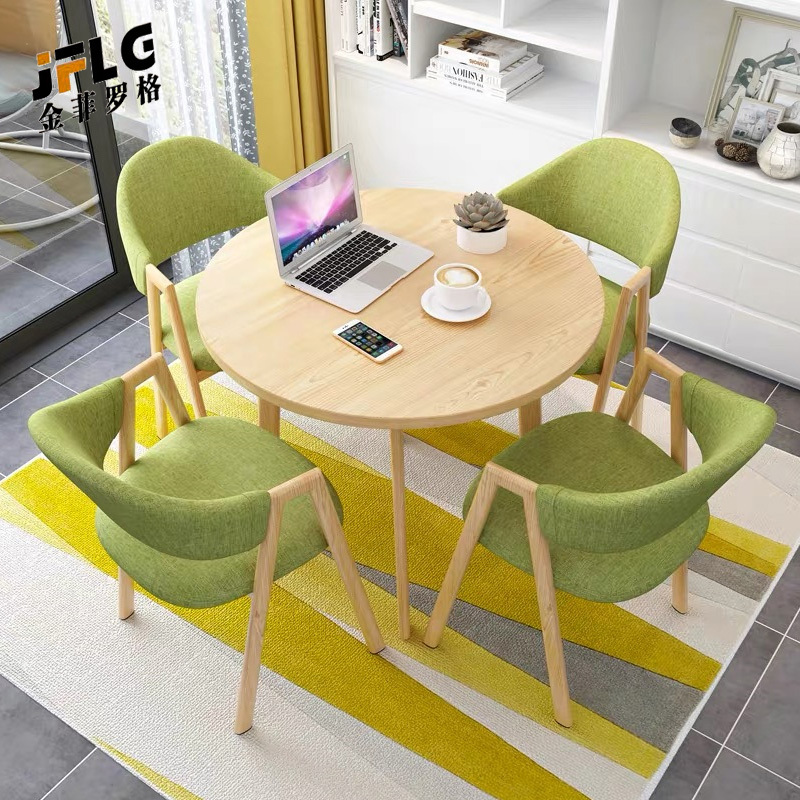 苏宁 金菲罗格 办公家具 接待会客休闲洽谈桌椅颜色备注 一桌四椅