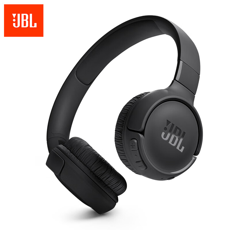 JBL TUNE520BT 无线头戴式耳机 暗夜黑