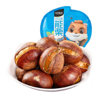 开口甘栗120g零食坚果带壳板栗能栗子即食C