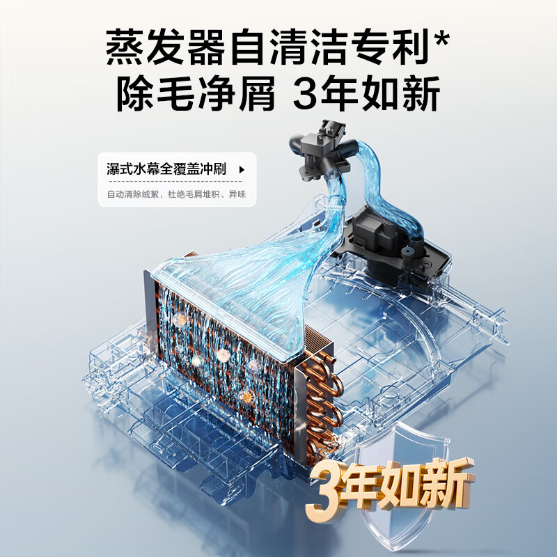 小天鹅(LittleSwan)12公斤热泵烘干机 干衣机家用烘衣服纯平大容量小乌梅3.0高奢版TH12VE40PRO高清大图