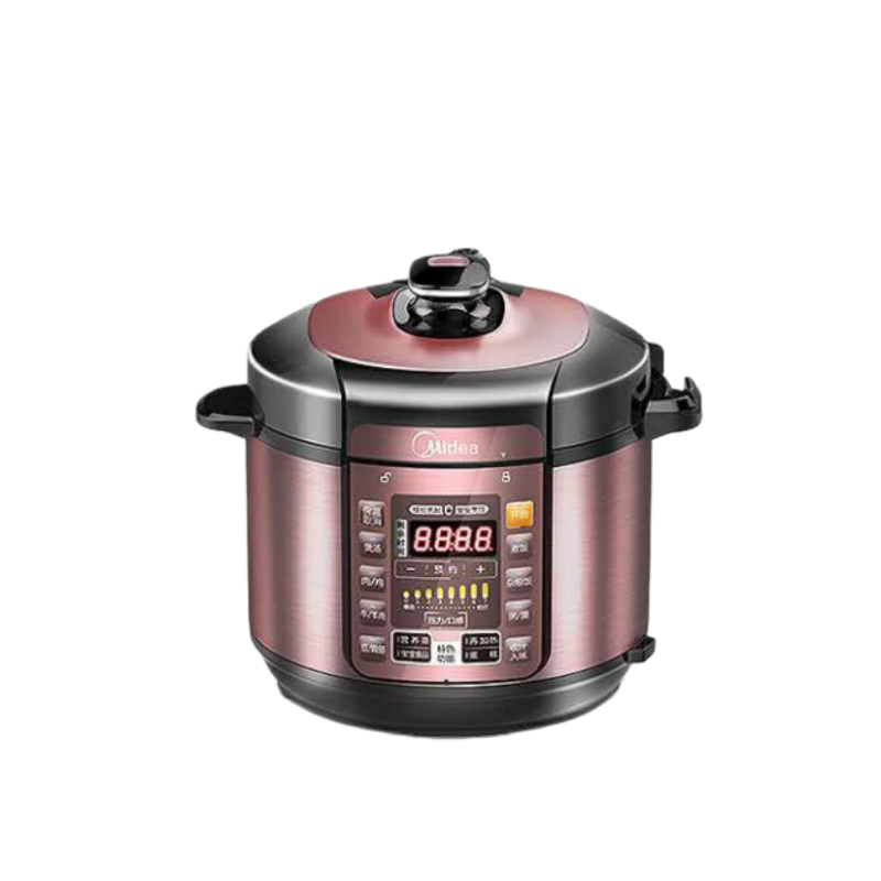美的(Midea) MY-YL50Simple101 电压力锅 5L 大容量多功能定时预约电饭煲 单胆4-10人