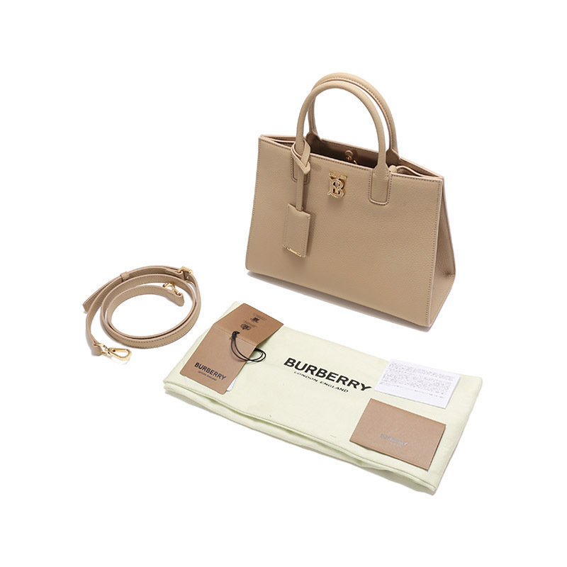 博柏利burberry女款牛皮frances手提单肩斜挎包托特包8062977