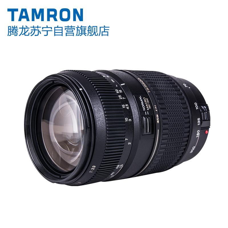 腾龙(TAMRON) 70-300mm F/4-5.6 Di A17微距1:2佳能卡口中远摄变焦相机镜头数码配件62mm