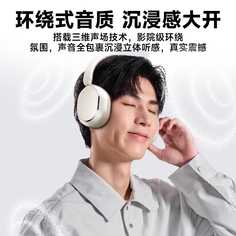 飞利浦 头戴无线蓝牙耳机 TAH6519高清大图