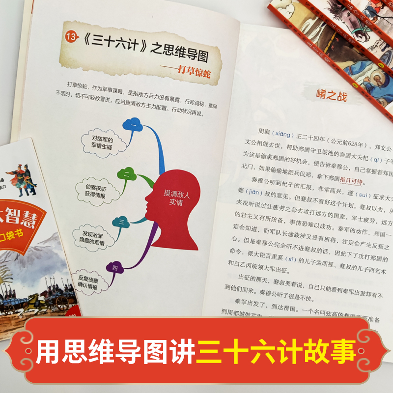 写给孩子的三十六计故事(6册) [正版]写给孩子的三十六计全6册故事小学生儿童版趣读36计漫画版一年级二三四五年级小学生