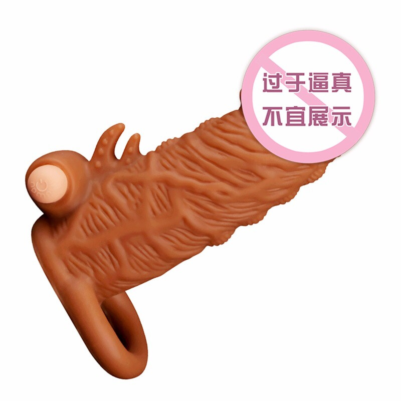 云曼(Yunman) 狼牙套男用茎套加长加粗锁精延时环成人情趣用品液态 L款浮点震动背刺长15赠长3.5赠粗1内径3cm高清大图
