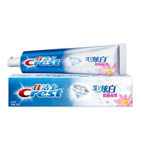 佳洁士(Crest) 3D炫白晨露荷香牙膏180克 清新口气深层清洁