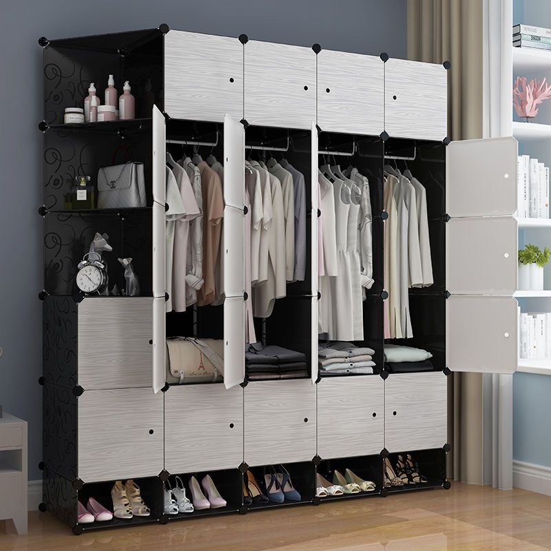 衣柜简易衣柜家用卧室组装布衣橱出租房衣服收纳柜子儿童宿舍好物