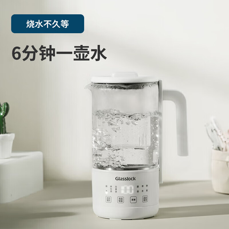 Glasslock 多功能养生杯GE-WE01WH