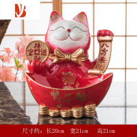三维工匠招财猫摆件家用家居装饰储蓄存钱罐玄关钥匙收纳开业送礼创意客QIQNDQGFWAGSTIBSMMAXJGFQNMK