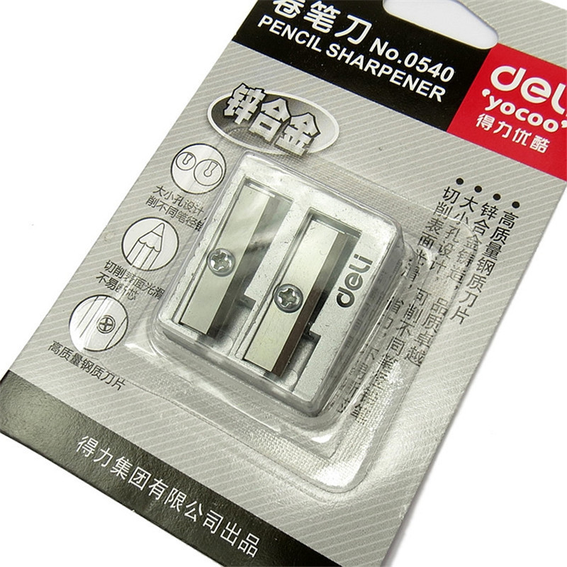 得力(deli)0540卷笔刀(银色)(只)deli0540