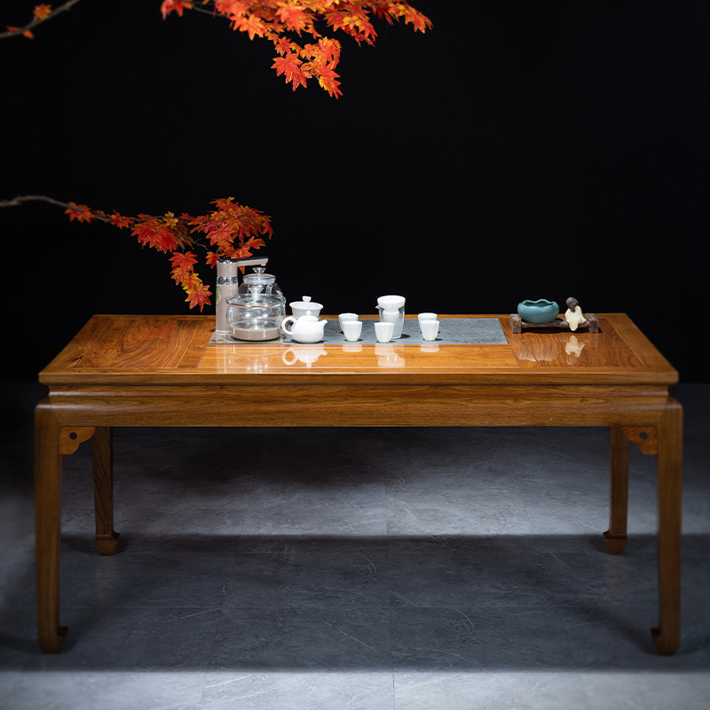 花千紫红木茶桌椅组合全实木茶几桌客厅家用非洲花梨木茶几茶具套装一体报价 参数 图片 视频 怎么样 问答 苏宁易购