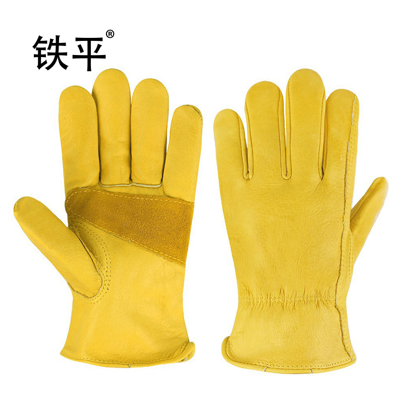 铁平 短皮手套(颜色可选) 均码 双高清大图