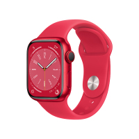 Apple Watch Series 8 智能手表 (GPS+蜂窝版) 41mm 红色铝金属表壳 运动型表带