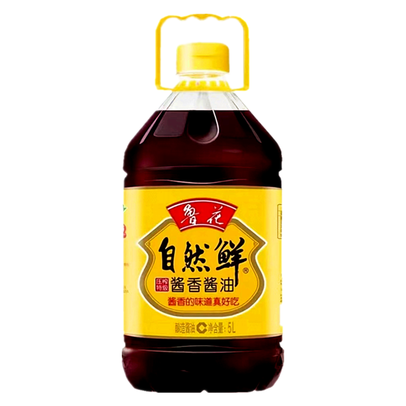 鲁花自然鲜酱香酱油5L 新老包装随机