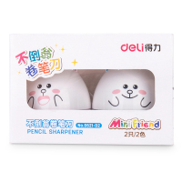 得力(deli)0521卷笔刀 创意不倒翁 可爱趣味转笔刀 单个装