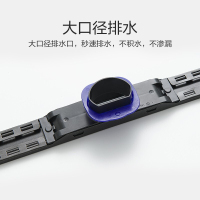 GEBERIT吉博力淋浴房长条形地漏大排量卫生间防臭地漏CleanLine