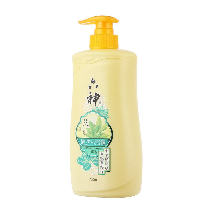 六神艾叶健肤沐浴露(止痒型)750ml