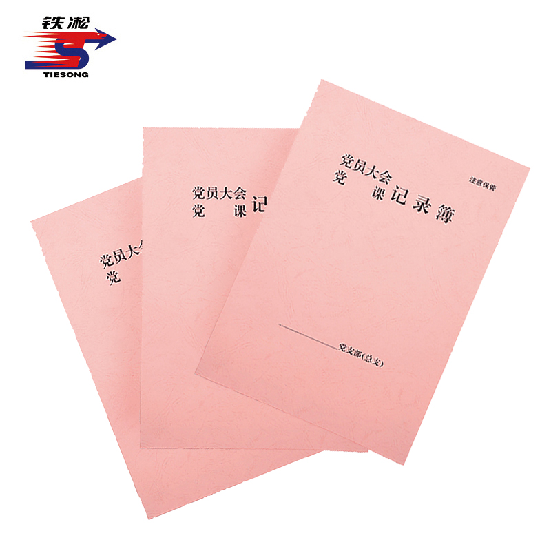 铁凇 党员大会党课记录簿 A4 100张 打孔 本高清大图