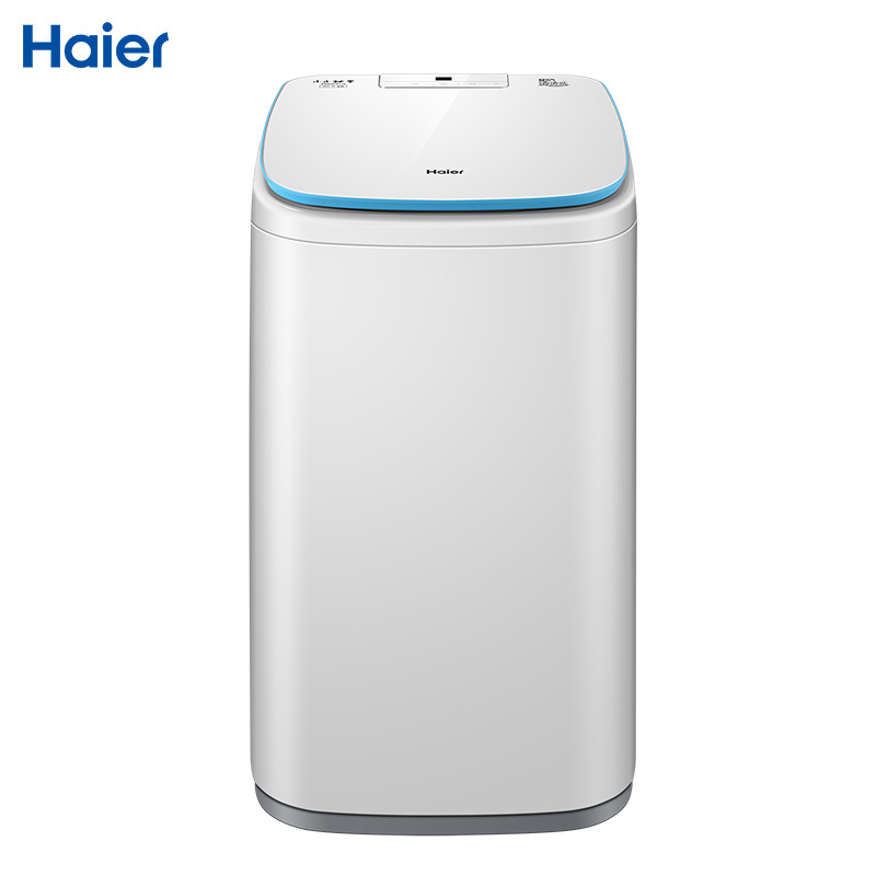 海尔(Haier)3.3公斤 家用全自动迷你波轮洗衣机 小洗衣机 婴儿宝宝专用 智能加热洗 EBM33-R178