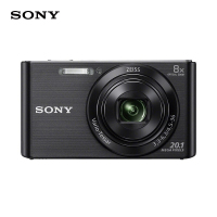 索尼(SONY)DSC-W830 家用数码相机办公实用型卡片机照相机 黑色
