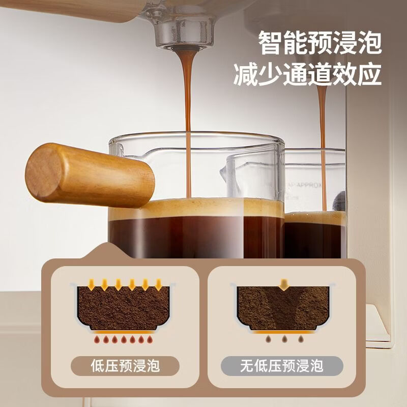 艾摩客CM5821全自动咖啡机意式研磨一体萃取高清大图
