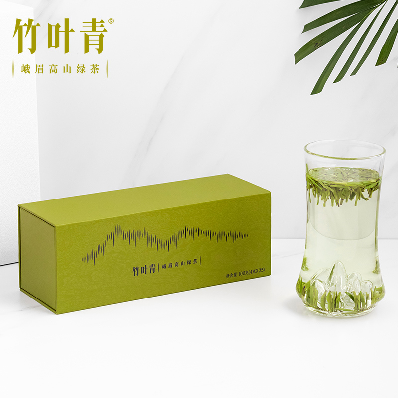 竹叶青茶峨眉高山绿茶特级(品味)经典礼盒100g