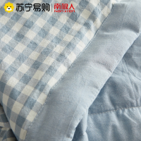 南极人(NanJiren) 夏被空调被夏季100%纯棉被芯水洗棉夏凉被单人双人春秋棉花薄被子