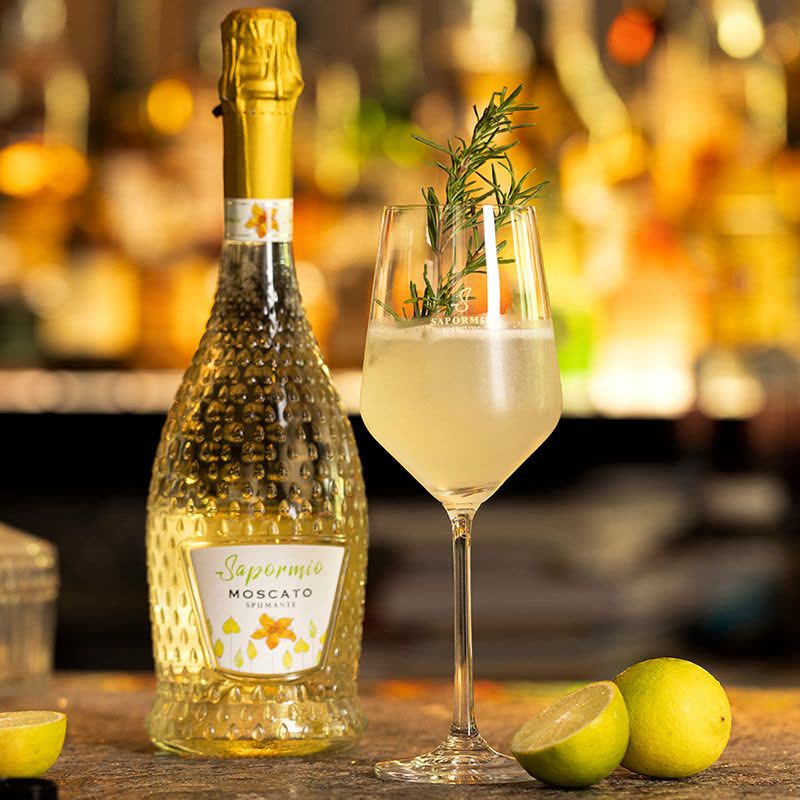 意美斯 起泡葡萄酒750ml 意大利莫斯卡托甜高泡香槟塔用酒图片