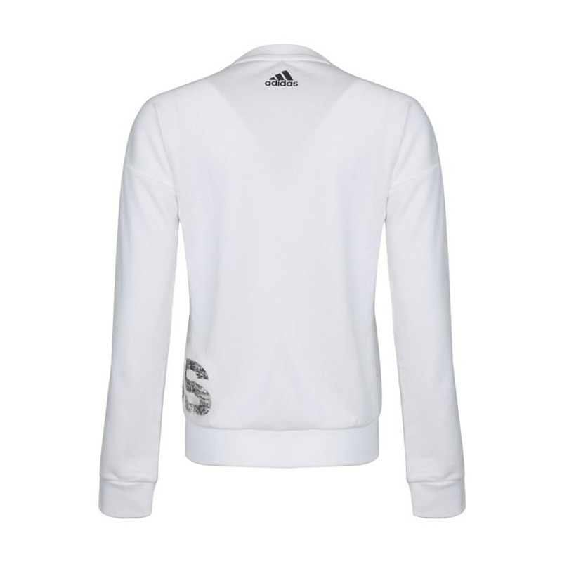 阿迪达斯（adidas）女子运动舒适保暖卫衣套头衫CF3759