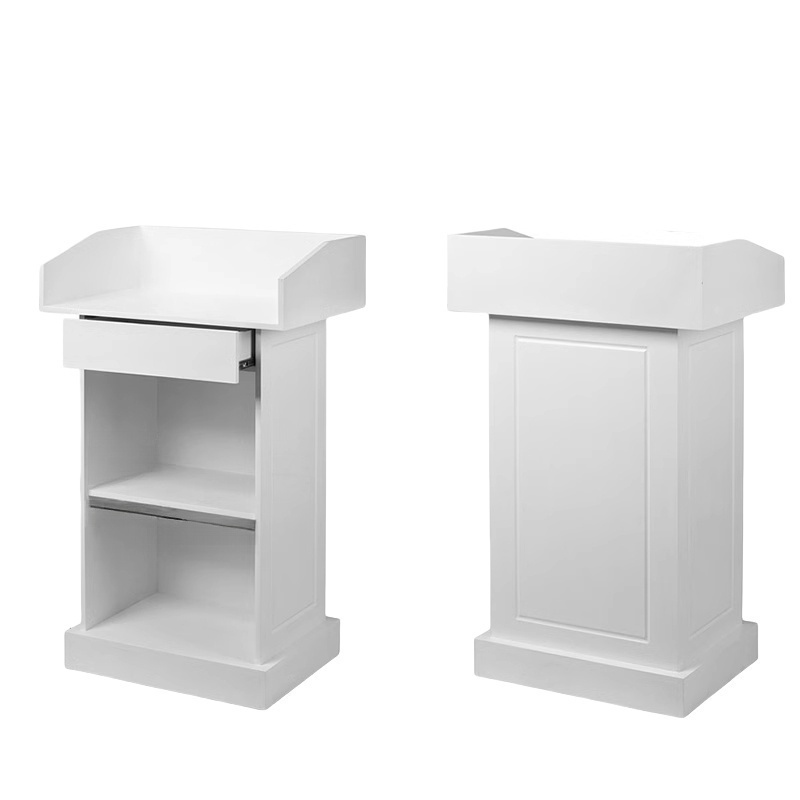 悦兴诚会议演讲桌66*40*110cm张高清大图