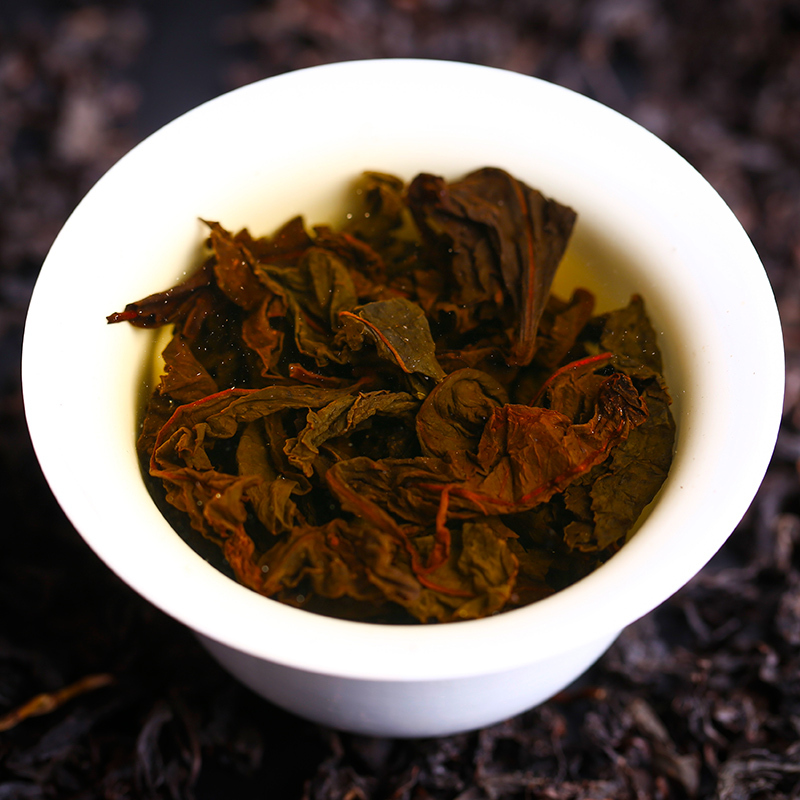 福岗岩茶浓香型肉桂茶散装300g木桶礼盒大红袍茶叶礼盒装