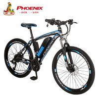 凤凰36V27速锂电助力山地自行车X1